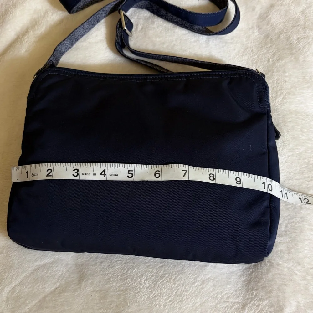Vera Bradley Midnight Blue 3 Compartment Crossbody Bag‎